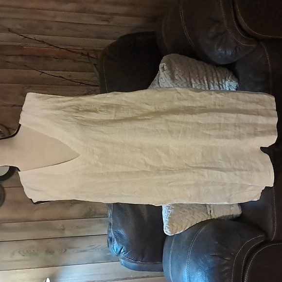 Tuckernuck White Linen Melanie Dress Size XL - Picture 4 of 12